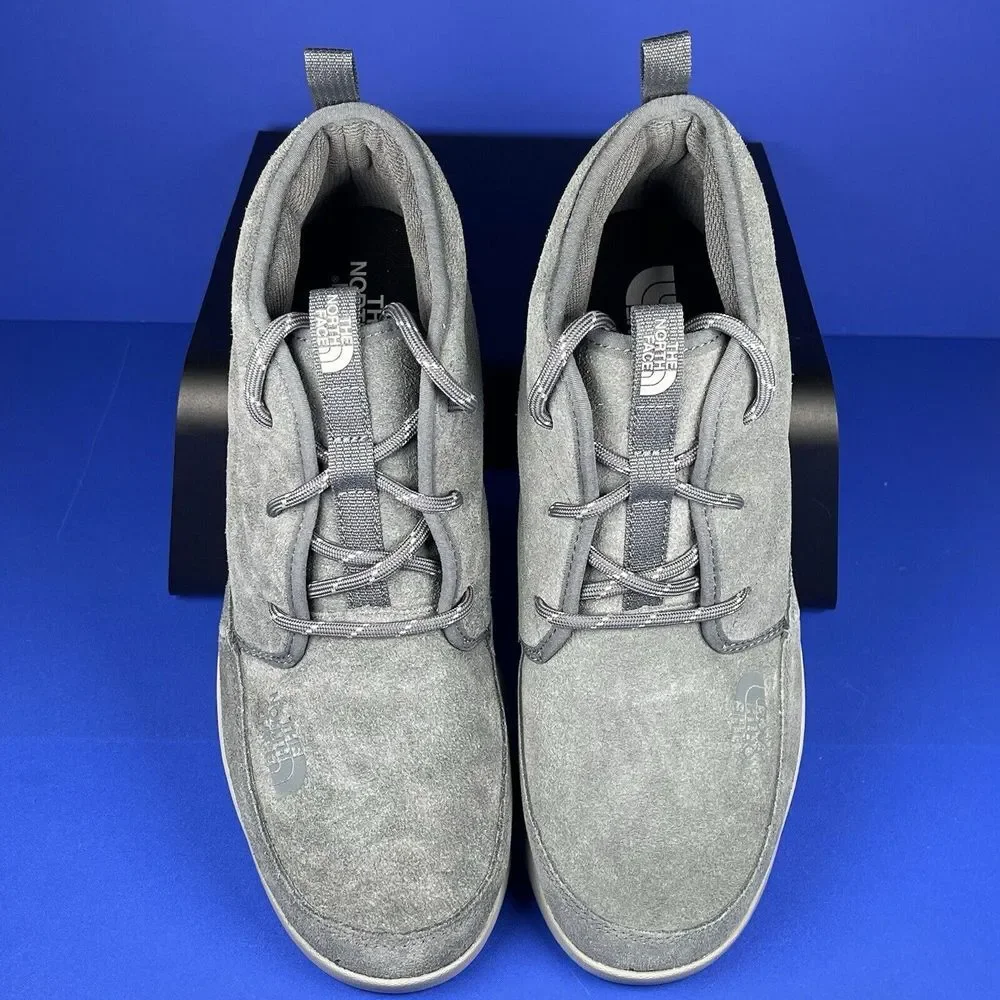 NEW The North Face NSE Chukka Suede Men's 10.5 Grey Shoes Boots $125‎